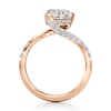 Thumbnail Image 2 of J'Lure Heart Brilliant-Cut Lab-Created Diamond Bypass Engagement Ring 2-3/8 ct tw 18K Rose Gold