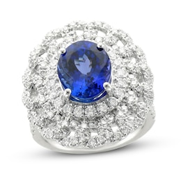 Le Vian Couture Natural Tanzanite Ring 1-3/4 ct tw Diamonds Platinum