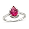 Thumbnail Image 1 of Le Vian Natural Ruby Ring 3/8 ct tw Diamonds 18K Vanilla Gold