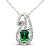 Thumbnail Image 1 of Le Vian Natural Tourmaline Necklace 5/8 ct tw Diamonds 18K Vanilla Gold