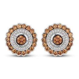 Le Vian Diamond Earrings 2-3/8 ct tw 14K Vanilla Gold