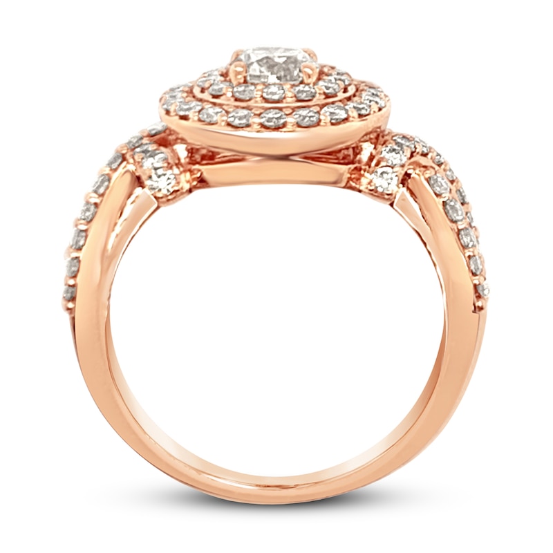 Main Image 2 of Le Vian Diamond Ring 1-1/3 ct tw 14K Strawberry Gold