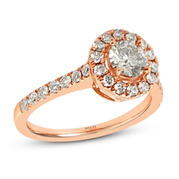 Le Vian Diamond Ring 7/8 ct tw 14K Strawberry Gold