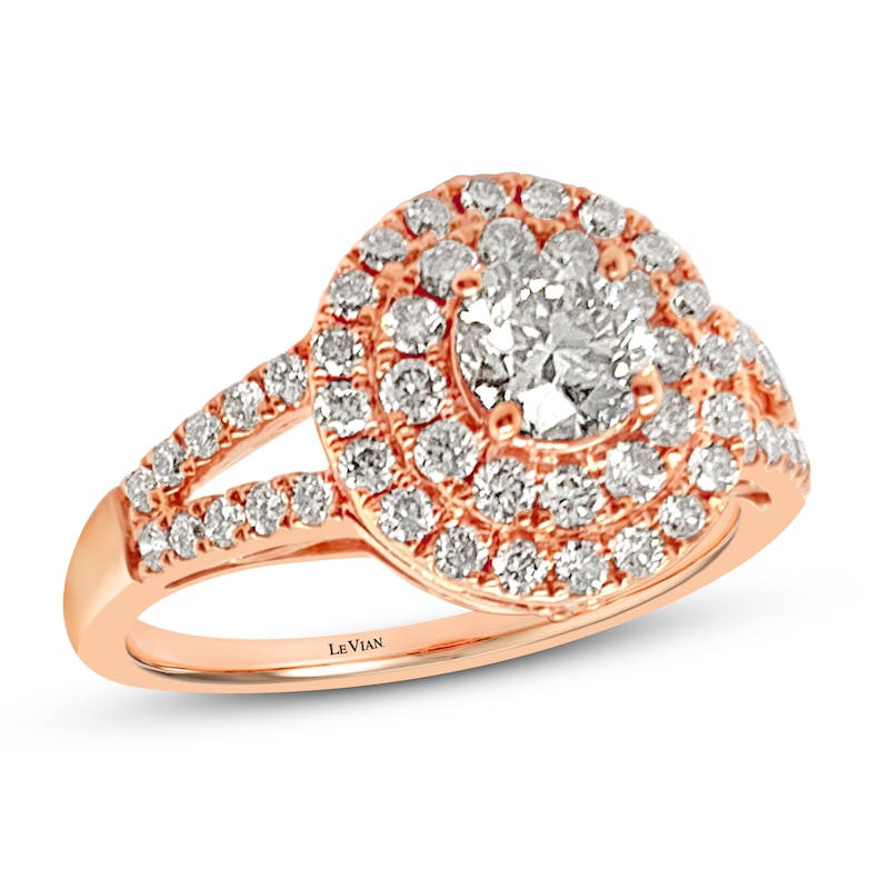 Main Image 1 of Le Vian Diamond Ring 1 ct tw 14K Strawberry Gold