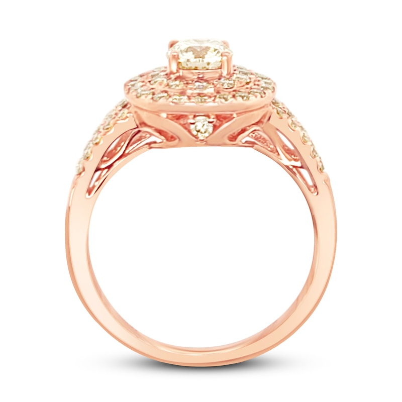 Main Image 2 of Le Vian Diamond Ring 1 ct tw 14K Strawberry Gold