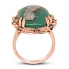 Thumbnail Image 2 of Le Vian Natural Aquaprase Ring 1/3 ct tw Diamonds 18K Strawberry Gold