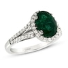 Thumbnail Image 1 of Le Vian Natural Emerald Ring 3/8 ct tw Diamonds 18K Vanilla Gold