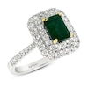 Thumbnail Image 1 of Le Vian Natural Emerald Ring 3/4 ct tw Diamonds 14K Vanilla Gold