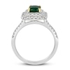 Thumbnail Image 2 of Le Vian Natural Emerald Ring 3/4 ct tw Diamonds 14K Vanilla Gold