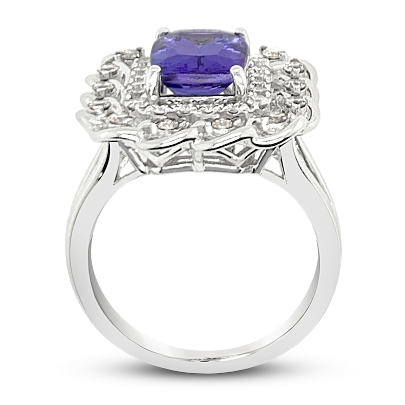 Main Image 2 of Le Vian Natural Tanzanite Ring 5/8 ct tw Diamonds 14K Vanilla Gold