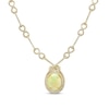 Thumbnail Image 1 of Le Vian Natural Opal Necklace 3-1/5 ct tw Diamonds 18K Honey Gold