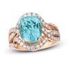 Thumbnail Image 1 of Le Vian Natural Tourmaline Ring 1 ct tw Diamonds 18K Strawberry Gold