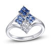 Thumbnail Image 1 of Le Vian Natural Sapphire Ring 14K Vanilla Gold