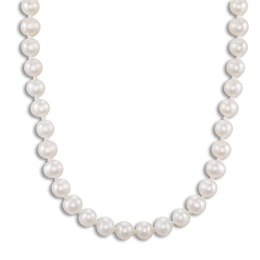 Children's Necklace Cultured Pearl 14K Yellow Gold