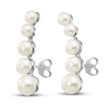 Thumbnail Image 2 of Freshwater Cultured Pearl Earrings Sterling Silver