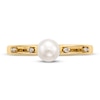 Thumbnail Image 3 of Freshwater Cultured Pearl Ring 1/15 ct tw Diamonds 14K Yellow Gold