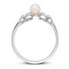 Thumbnail Image 1 of Freshwater Cultured Pearl Ring 14K White Gold