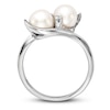 Thumbnail Image 1 of Freshwater Cultured Pearl Ring Diamond Accent 14K White Gold