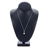 Thumbnail Image 2 of Akoya Cultured Pearl Pendant Necklace Diamond Accent 14K White Gold