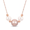 Thumbnail Image 0 of Freshwater Cultured Pearl Necklace 14K Rose Gold