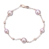 Thumbnail Image 0 of Freshwater Pink Cultured Pearl Bracelet 14K Rose Gold