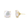 Thumbnail Image 1 of Freshwater Cultured Pearl Stud Earrings 14K Yellow Gold