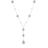 Thumbnail Image 1 of Pink Freshwater Cultured Pearl Y Necklace 14K Rose Gold