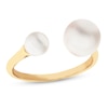 Thumbnail Image 1 of Freshwater Cultured Pearl Engagement Ring 14K Yellow Gold