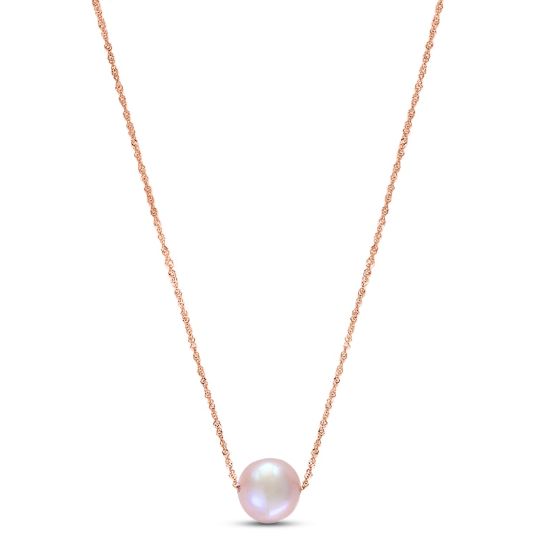 Main Image 1 of LALI Jewels Freshwater Cultured Pearl Necklace 14K Rose Gold