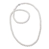 Thumbnail Image 0 of Akoya Cultured Pearl Necklace 14K White Gold 30"