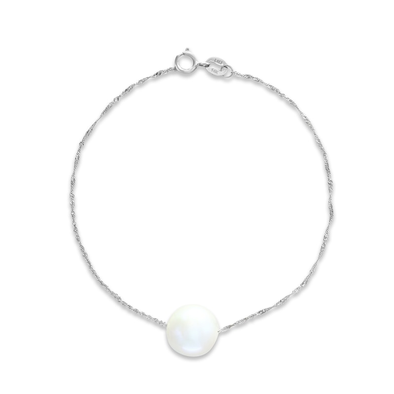 Main Image 1 of LALI Jewels Freshwater Cultured Pearl Bracelet 14K White Gold 7.5&quot;