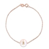 Thumbnail Image 1 of LALI Jewels Pink Freshwater Cultured Pearl Bracelet 14K Rose Gold 7.5&quot;