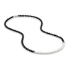 Thumbnail Image 2 of 1933 by Esquire Men's Freshwater Cultured Pearl & Natural Onyx Necklace Sterling Silver 28&quot;