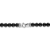 Thumbnail Image 3 of 1933 by Esquire Men's Freshwater Cultured Pearl & Natural Onyx Necklace Sterling Silver 28&quot;