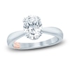 Thumbnail Image 0 of Pnina Tornai Lab-Created Diamond Engagement Ring 2-1/5 ct tw Oval/Round 14K White Gold