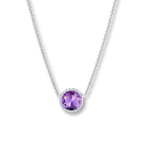 Tacori Amethyst Necklace Sterling Silver/18K Yellow Gold | Jared