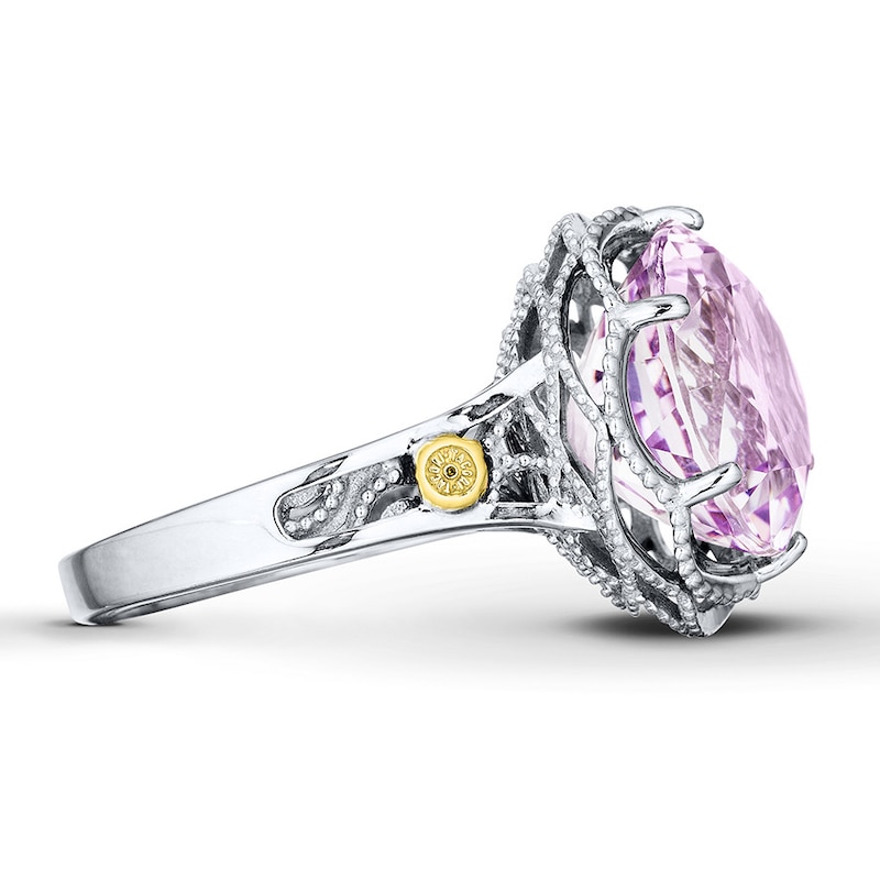 Main Image 2 of Tacori Amethyst Ring Sterling Silver/18K Yellow Gold