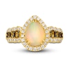 Thumbnail Image 3 of Le Vian Natural Opal Ring 3/4 ct tw Diamonds 14K Honey Gold