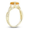 Thumbnail Image 6 of Natural Citrine Ring, Earring & Necklace Set 1/5 ct tw Diamonds 10K Yellow Gold