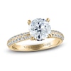 Thumbnail Image 0 of Vera Wang WISH Diamond Engagement Ring 2-1/2 ct tw Round 18K Yellow Gold