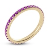 Thumbnail Image 2 of Juliette Maison Natural Amethyst Eternity Ring 10K Yellow Gold