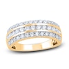 Thumbnail Image 0 of Diamond 3-Row Anniversary Band 1 ct tw Round 14K Yellow Gold