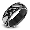 Thumbnail Image 2 of Men's Damascus Wedding Band Tungsten/Damascus Steel 8.0mm