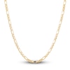 Thumbnail Image 0 of LUSSO by Italia D'Oro Men's Round Box Chain Necklace 14K Yellow Gold 20" 3mm