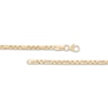 Thumbnail Image 1 of LUSSO by Italia D'Oro Men's Round Box Chain Necklace 14K Yellow Gold 20" 3mm