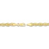 Thumbnail Image 2 of Solid Diamond-Cut Snake Chain Bracelet 14K Yellow Gold 7.25" 2.6mm