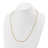 Thumbnail Image 3 of High-Polish Rolo Chain Necklace 24K Yellow Gold 24&quot; 3.0mm