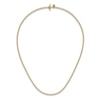 Thumbnail Image 4 of High-Polish Rolo Chain Necklace 24K Yellow Gold 24&quot; 3.0mm