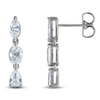 Thumbnail Image 0 of Diamond 3-Stone Earring 1 ct tw 14K White Gold