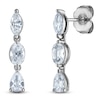Thumbnail Image 1 of Diamond 3-Stone Earring 1 ct tw 14K White Gold